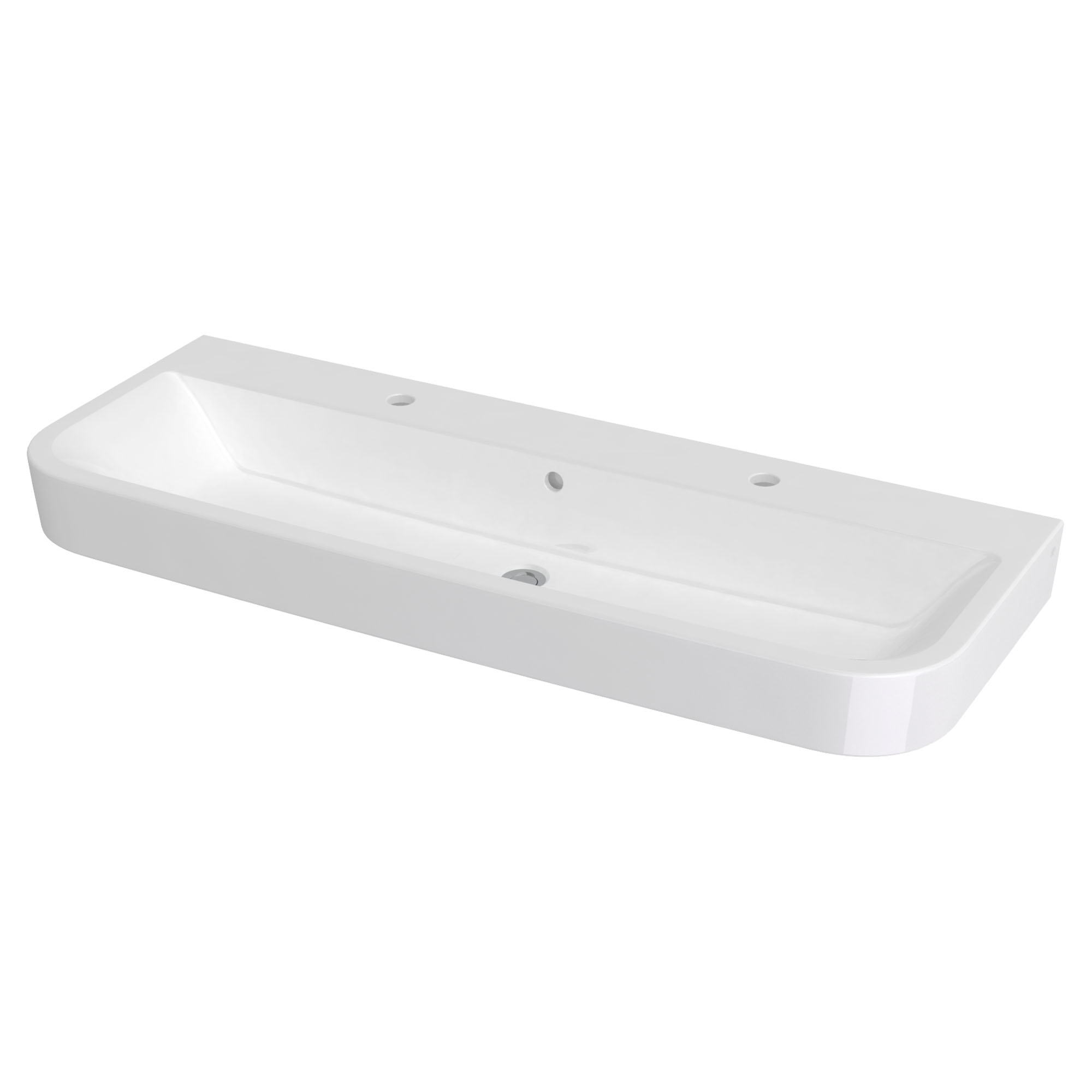 Equility™ Wall-Hung Sink, 2 Single Hole